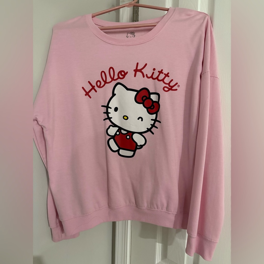 Women’s Pink Hello Kitty Graphic Sweatshirt (Target Exclusive)